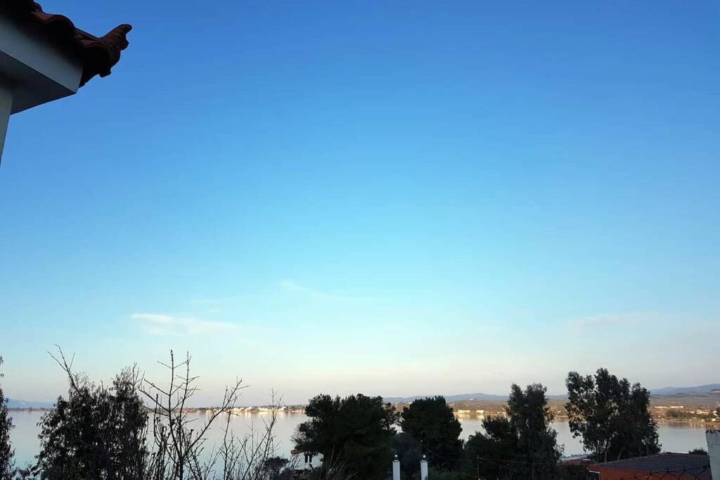 Amazing Sea View-Neos Pyrgos Beach -Evoia Greece Neos Pirgos Exterior foto